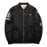 2017 high quality Ma1 Thick and Thin Army Green Military motorcycle Ma-1 aviator pilot Air men bomber jacket