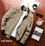 NaranjaSabor Spring New Men's Bomber Zipper Jacket Male Casual Streetwear Hip Hop Slim Fit Pilot Coat Men Clothing Plus Size 6XL