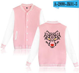 New Fashion Tiger printed Baseball Jacket men Women Winter AUtumn Cotton Pink Sweatshirt  casual Tiger baseballJacket