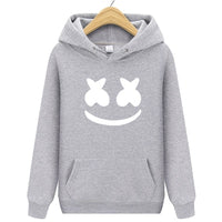 lil peep 2019 Hip Hop Streetwear Hoodie Marshmello Face Hoodie New Fashion Autumn & Winter Print Fleece Sweatshirt Men's Women