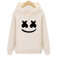 lil peep 2019 Hip Hop Streetwear Hoodie Marshmello Face Hoodie New Fashion Autumn & Winter Print Fleece Sweatshirt Men's Women