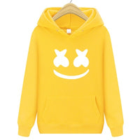 lil peep 2019 Hip Hop Streetwear Hoodie Marshmello Face Hoodie New Fashion Autumn & Winter Print Fleece Sweatshirt Men's Women