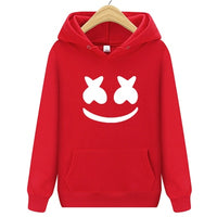 lil peep 2019 Hip Hop Streetwear Hoodie Marshmello Face Hoodie New Fashion Autumn & Winter Print Fleece Sweatshirt Men's Women