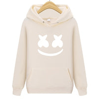 lil peep 2019 Hip Hop Streetwear Hoodie Marshmello Face Hoodie New Fashion Autumn & Winter Print Fleece Sweatshirt Men's Women