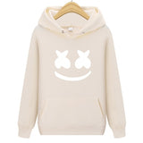 lil peep 2019 Hip Hop Streetwear Hoodie Marshmello Face Hoodie New Fashion Autumn & Winter Print Fleece Sweatshirt Men's Women