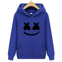 lil peep 2019 Hip Hop Streetwear Hoodie Marshmello Face Hoodie New Fashion Autumn & Winter Print Fleece Sweatshirt Men's Women