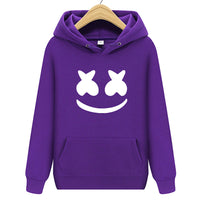 lil peep 2019 Hip Hop Streetwear Hoodie Marshmello Face Hoodie New Fashion Autumn & Winter Print Fleece Sweatshirt Men's Women