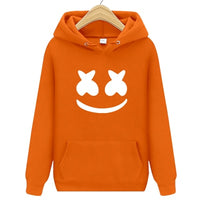 lil peep 2019 Hip Hop Streetwear Hoodie Marshmello Face Hoodie New Fashion Autumn & Winter Print Fleece Sweatshirt Men's Women