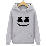 lil peep 2019 Hip Hop Streetwear Hoodie Marshmello Face Hoodie New Fashion Autumn & Winter Print Fleece Sweatshirt Men's Women