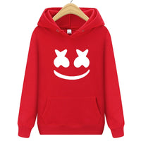 lil peep 2019 Hip Hop Streetwear Hoodie Marshmello Face Hoodie New Fashion Autumn & Winter Print Fleece Sweatshirt Men's Women