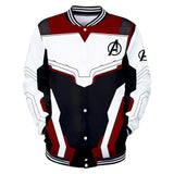 marvel THE Avengers 4 Endgame 3d Baseball Jacket bomber jacket Avengers End game Cosplay Costumes Superhero Iron man streetwear